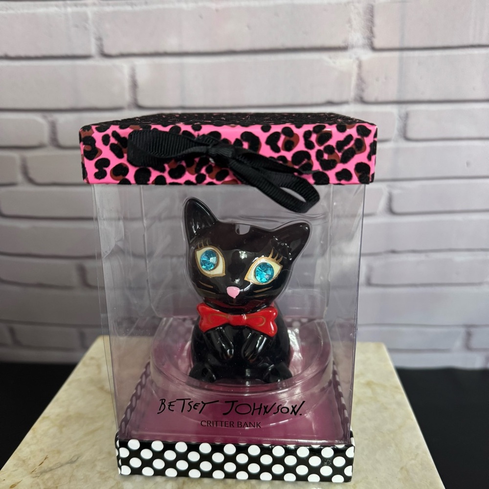 Betsey Johnson Critter Coin Bank